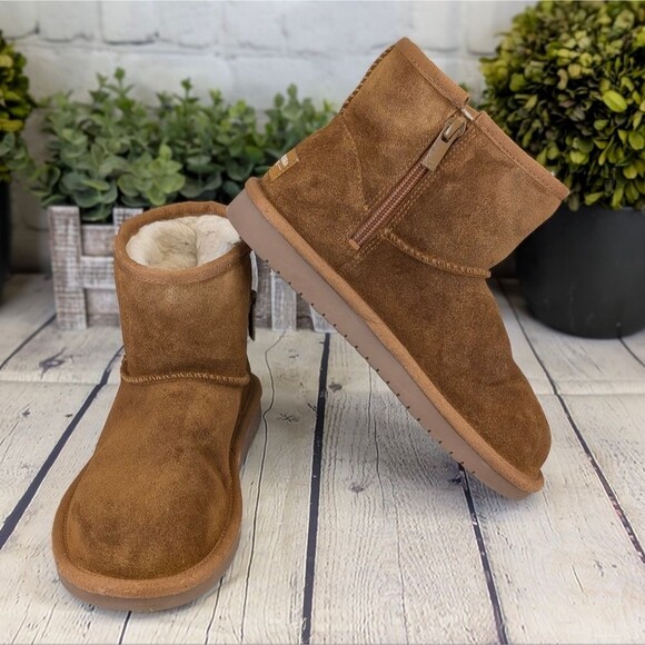 Koolaburra by UGG Kids' Koola Mini Boot - Chestnut - Picture 1 of 9